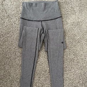 LULULEMON striped leggings